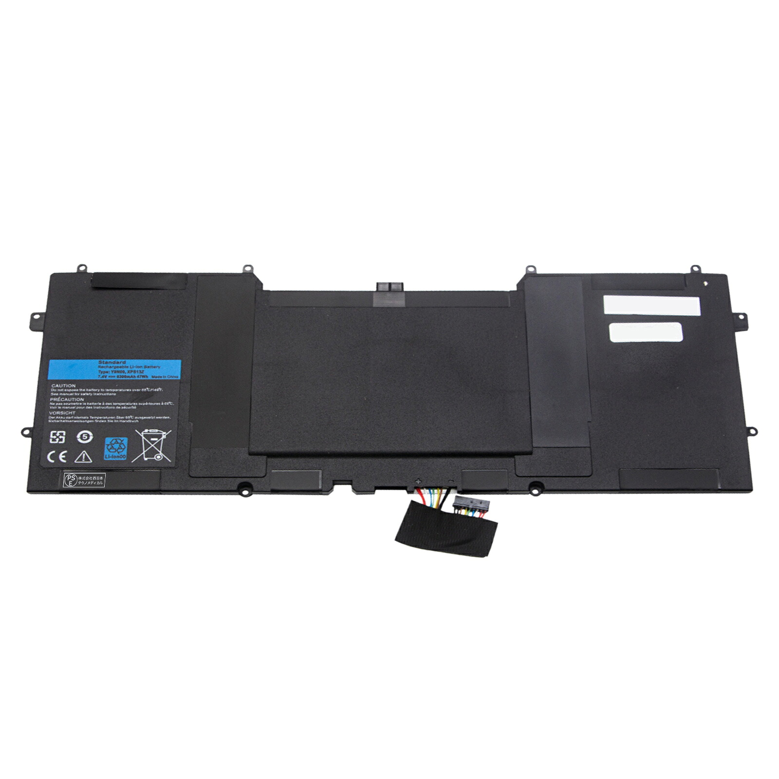 【5倍ポイント】新品 DELL Y9N00 互換バッテリー【6300mAh 7V】対応用 1年保証 高性能 PSE認証 互換バッテリパック YKZ 2025KZ-XIJP
