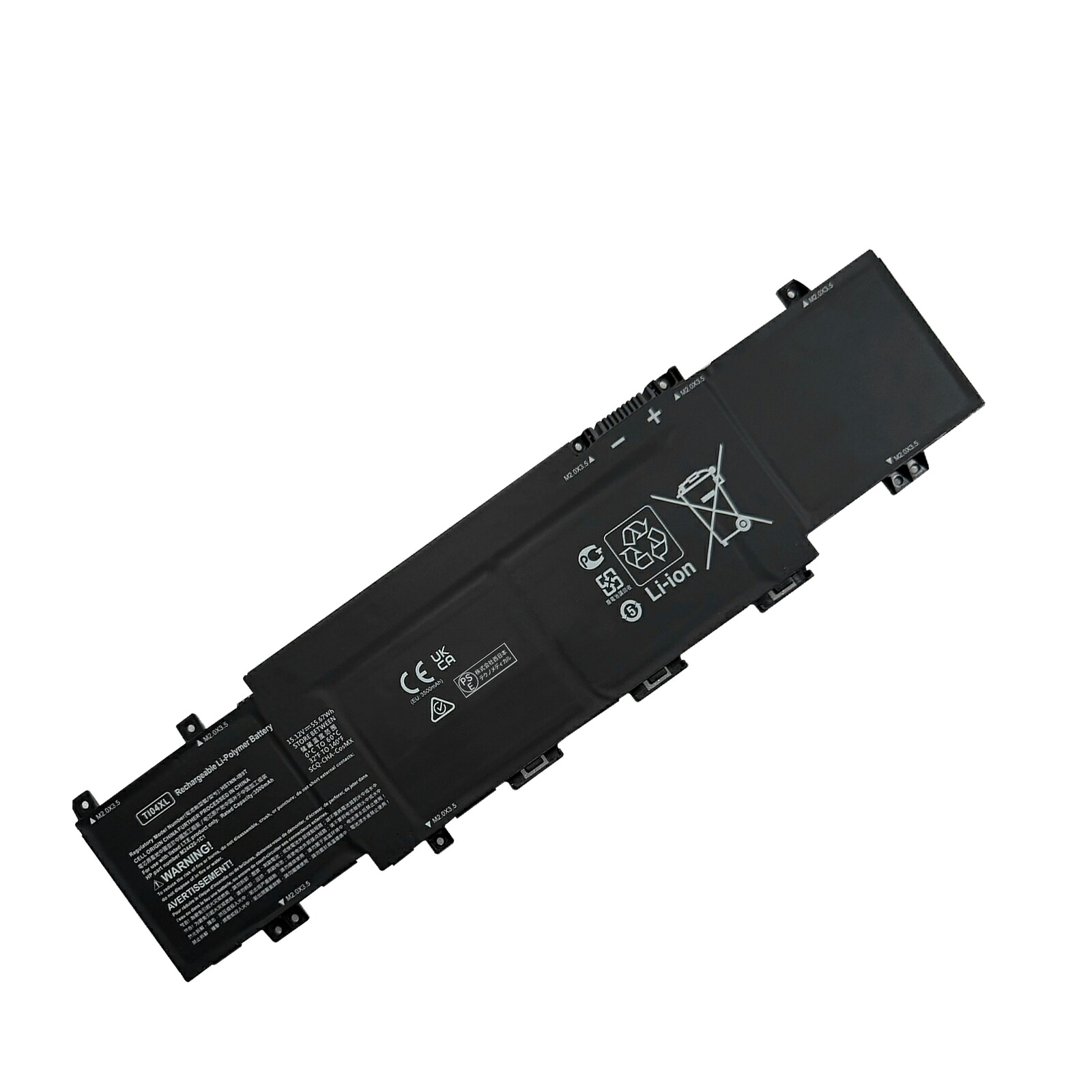 【5倍尖んがり】新品 HP TI04XL 取り替えっこ蓄電池【3681mAh 15V】対適用業務 1年引き受ける 高性能 PSE公証 取り替えっこバッテリ容器に並べる YHU 2025HU-XIJP