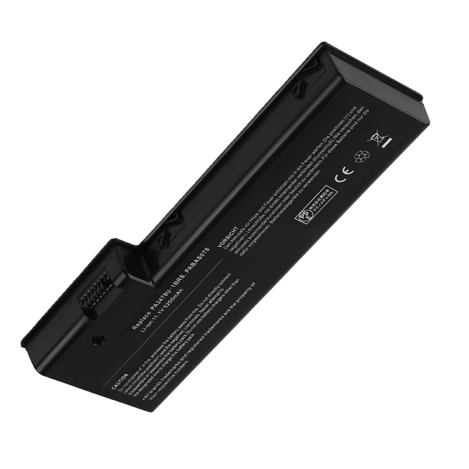 【5倍ポイント】新品 TOSHIBA PABAS079 互換バッテリー【5200mAh 11.1V】対応用 1年保証 高性能 PSE認証 互換バッテリパック ZCL 2026CL-XIJP
