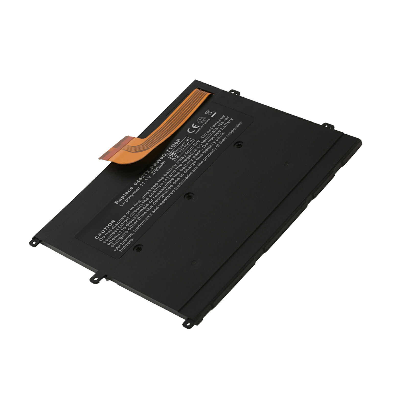 【5倍ポイント】新品 DELL PRW6G 互換バッテリー【2700mAh 11V】対応用 1年保証 高性能 PSE認証 互換バッテリパック YHU 2025HU-XIJP