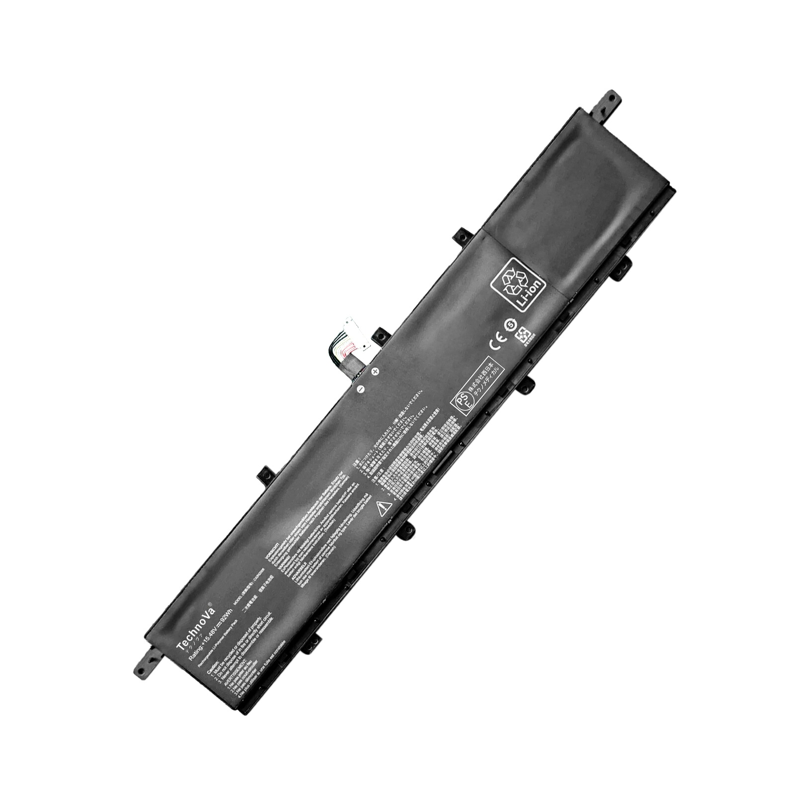 【5倍尖んがり】新品 ASUS ASUS ZenBook Pro Duo UX582 LR-1BH2 取り替えっこ蓄電池【5810mAh 15.48V】対適用業務 1年引き受ける 高性能 PSE公証 取り替えっこバッテリ容器に並べる ZBF 2026BF-XIJP