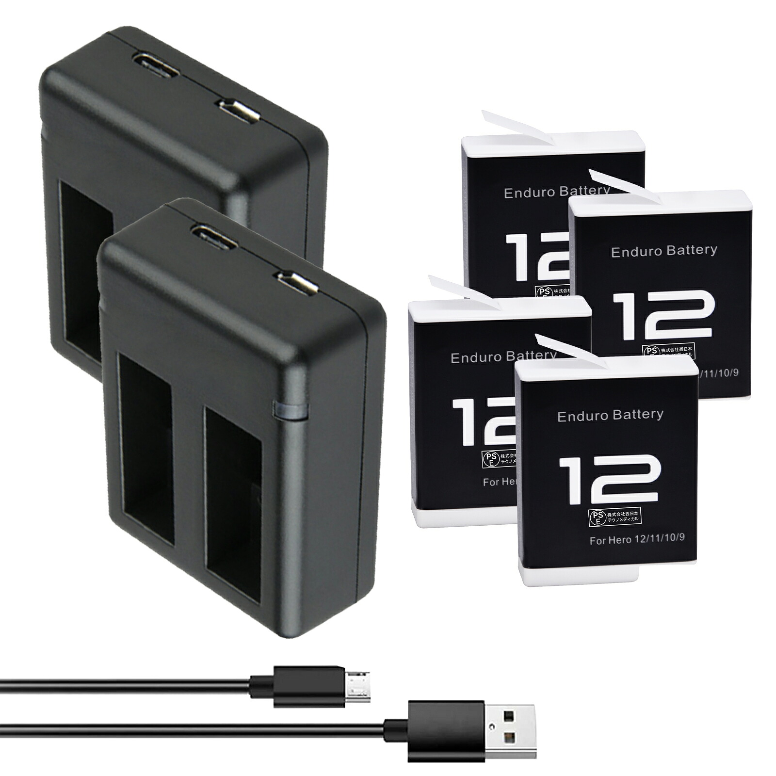 【5倍ポイント】新品 Gopro Gopro Hero11 互換バッテリー【1800mAh 3.85V】対応用 1年保証 高性能 リチャージャブルバッテリー リチウムイオンバッテリー デジタルカメラ デジカメ 充電池 ZAM 2026AM-XIJP