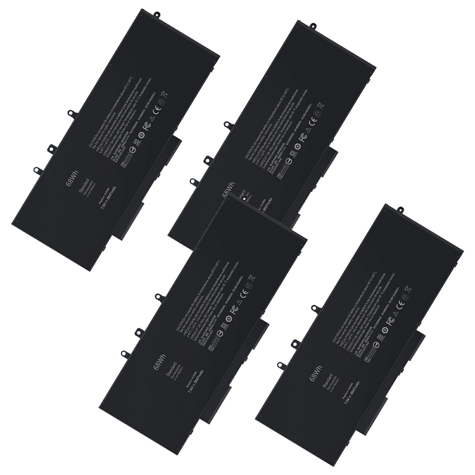 【1035円OFF&P5倍】【新品 年保証 DELL Latitude 5590 Series 互換バッテリー【68Wh 7.6V】対応用 1年保証 高性能 PSE認証 互換バッテリパック ZCL 2026CL-XIJP｜ココテクノ