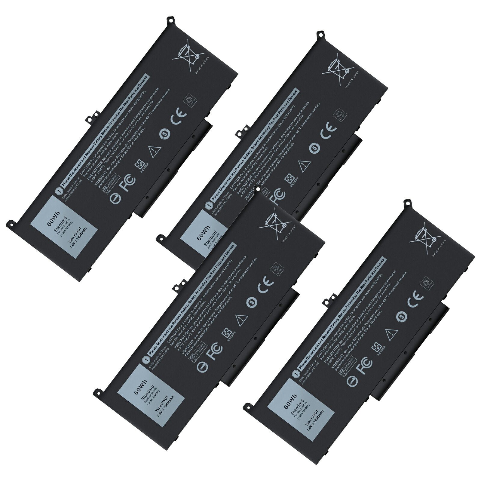 【1000円OFF&P10倍】【新品 年保証 【PSE認定済】デル DELL Latitude 7280 7290 7380 7390 7480 7490 F3YGT 2X39G DM3WC 【7894mAh 7.6V】高性能 互換バッテリー　【送料無料】 ZBF 2026BF-XIJPBBE