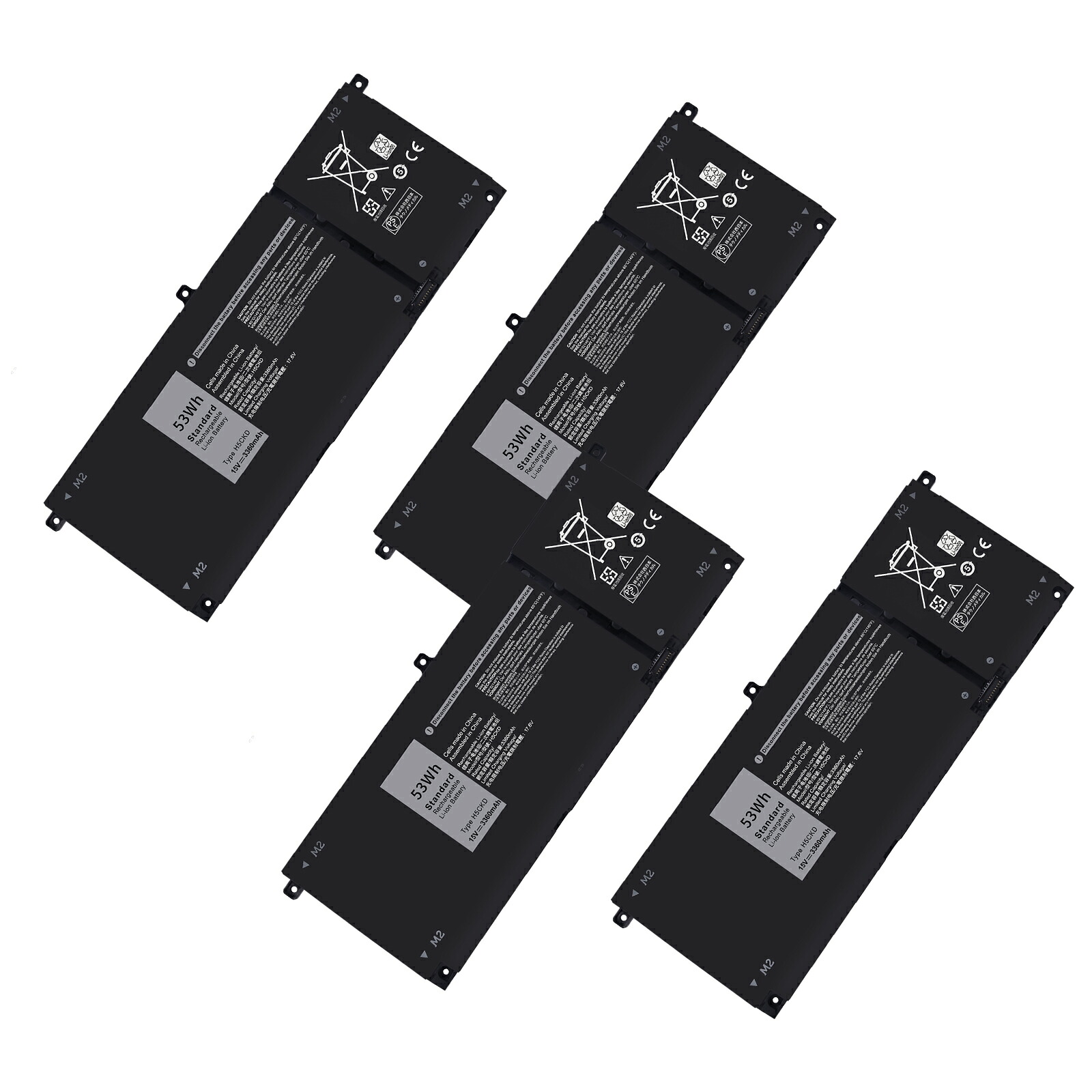 【2010円OFF\u0026P5倍】新品 DELL H5CKD 取り替えっこ乾電池【3360mAh 15V】対適用業務 1年引き請ける 高性能 PSE証明 取り替えっこバッテリ容器に並べる ZBQ 2026BQ-XIJPBBG