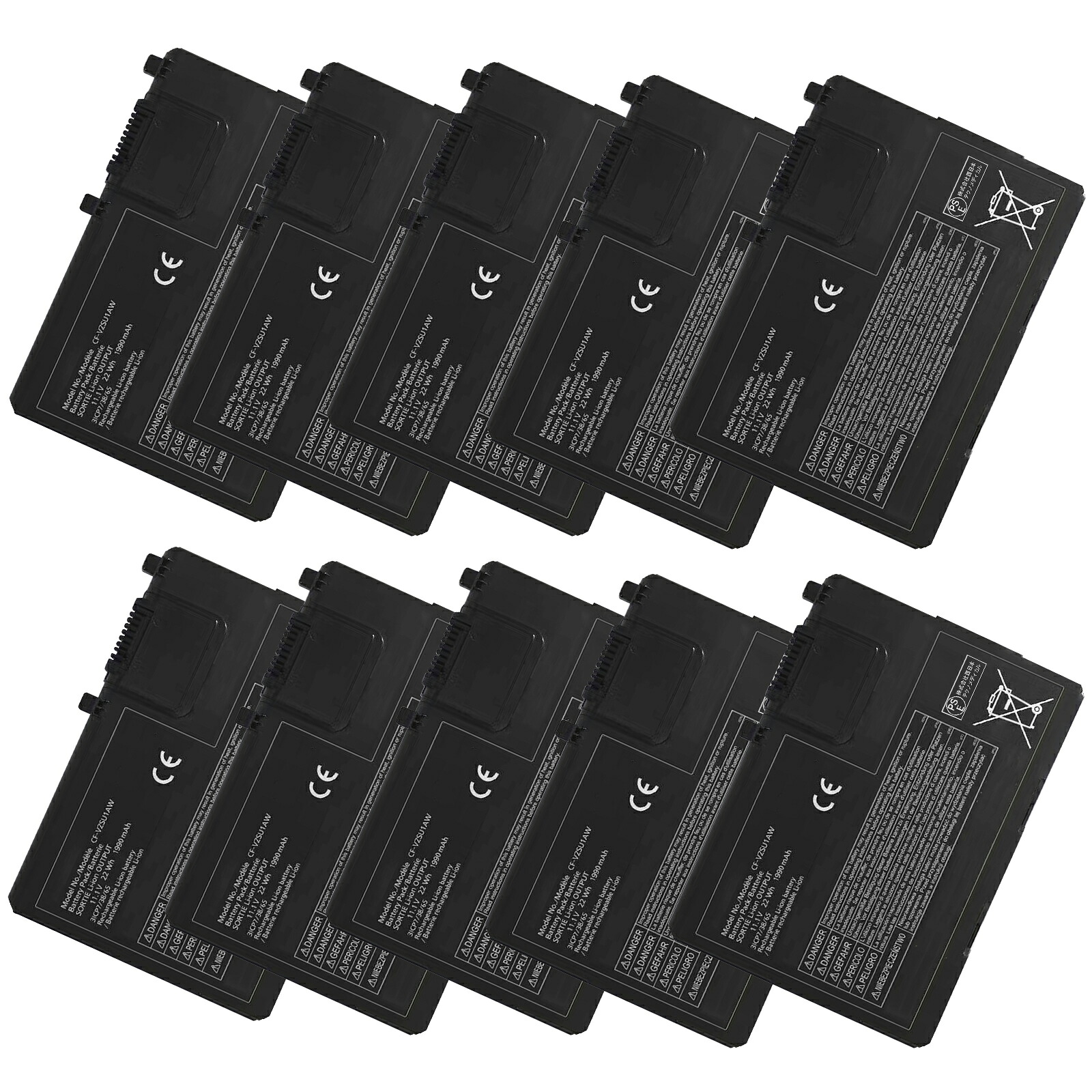 【2010円OFF\u0026P5倍】新品 Panasonic CF-33 取り替えっこ乾電池【1990mAh 11.1V】対適用業務 1年引きうける 高性能 PSE公許 取り替えっこバッテリ容器に並べる ZACA 2026ACA-XIJP