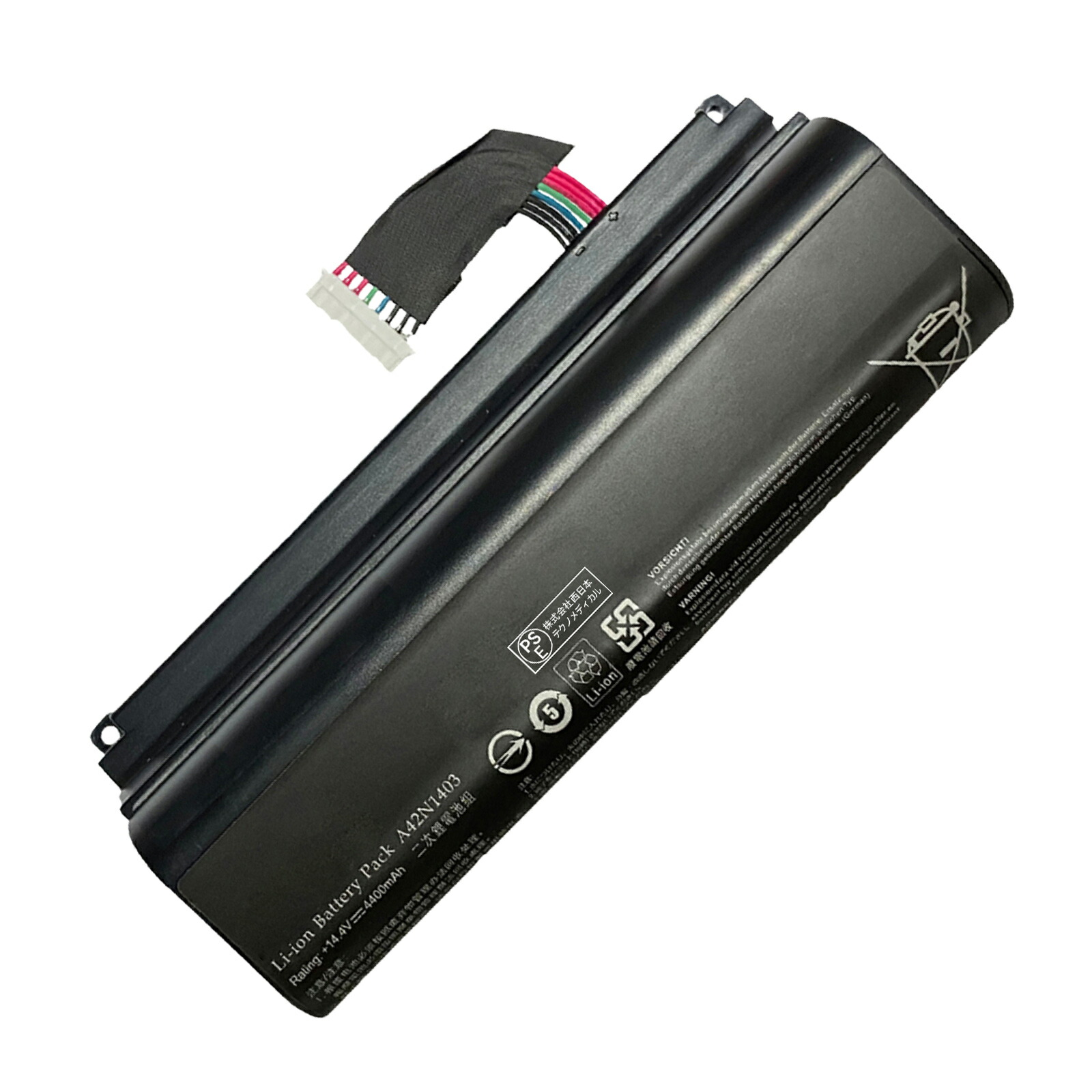 【5倍ポイント】新品 ASUS A42N1403 互換バッテリー【4400mAh 14.4V】対応用 1年保証 高性能 PSE認証 互換バッテリパック ZCD 2026CD-XIJP