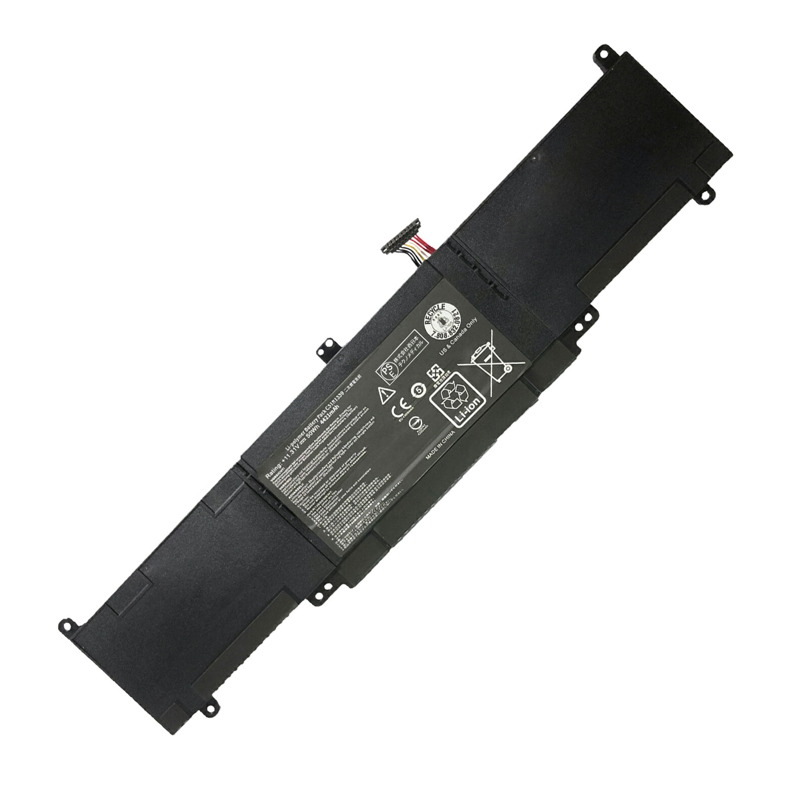 【5倍ポイント】新品 ASUS 0B200-9300000 互換バッテリー【4421mAh 11.31V】対応用 1年保証 高性能 PSE認証 互換バッテリパック ZCL 2026CL-XIJP