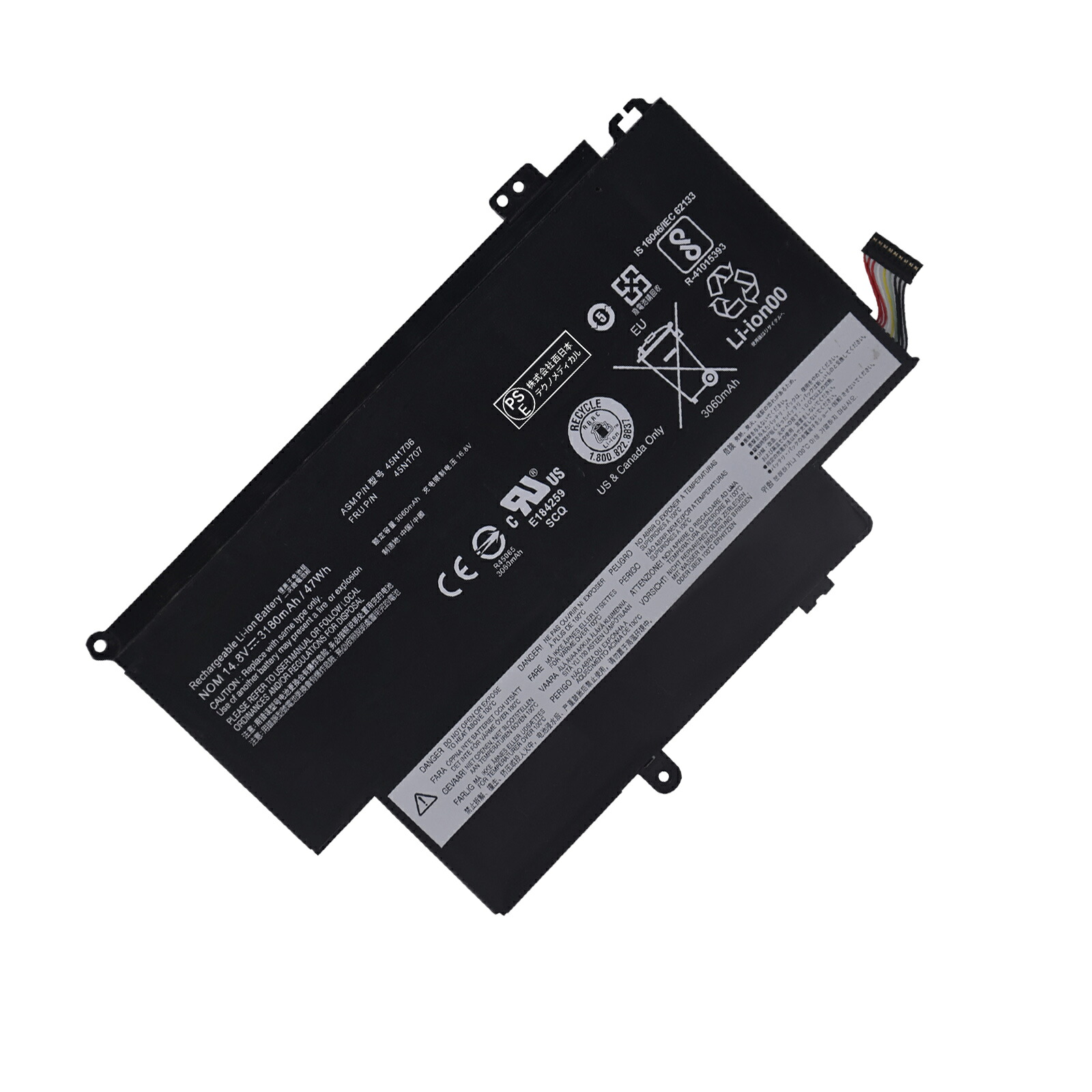 【5倍尖んがり】新品 5B10H09630 取り替えっこ乾電池【3180mAh 14.8V】対適用業務 1年引き請ける 高性能 PSE証明 取り替えっこバッテリ容器に並べる ZCD 2026CD-XIJP