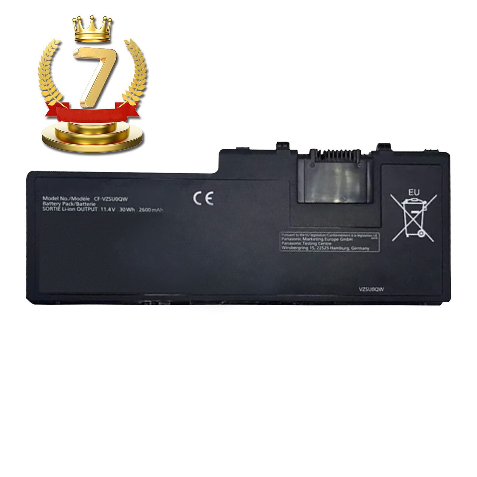 【1010円OFF\u0026P5倍】7位勝ちとる新品 Panasonic CF-VZSU0QJS 取り替えっこ乾電池【2600mAh 11.4V】対適用業務 1年引きうける 高性能 PSE公許 取り替えっこバッテリ容器に並べる ZCM 2026コマーシャル-XIJP