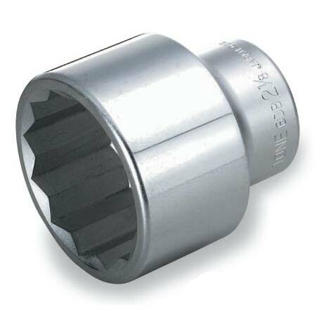 TONE（トネ） ソケット（12角）（インチサイズ） 6DB-70 ●差込角19.0mm（3/4inch）二面幅2-3/16inch ●12角 ●二面幅2-3/16inch