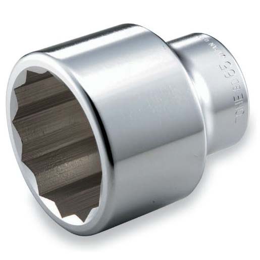 TONE（トネ） ソケット（12角） 8D-70 ●差込角25.4mm（1inch） ●二面幅70mm ●12角 ●二面幅70mm