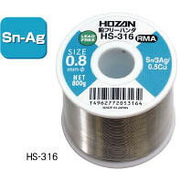 HOZAN（ホーザン） 鉛フリーハンダ 1.0mm/800g HS-317 鉛フリー RMA HS-317