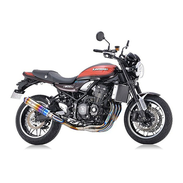 ワイバンクラシックＲ Ｚ９００ＲＳ／ＣＡＦＥ（１７～）／ＳＥ（２１～） ルエキゾースト マフラー Ｓタイプ チタンドラッグブルー WK31-ESDB マフラー ワイバーン エグゾースト アールズギア フルエキゾースト