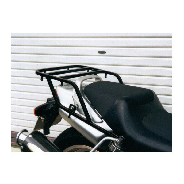 ライディングスポット（RIDINGSPOT） RIDING SPOT （ライディングスポット）:リアキャリア BLK X-4 P009-7112 P009-7112 バイク アクセサリ カスタム メンテナンス 交換 補修 修理 リアキャリア