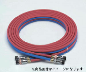 イチネンTASCO （タスコ） ツインホース（カプラ付）酸素･アセチレン TA381C-30A 溶接関連製品