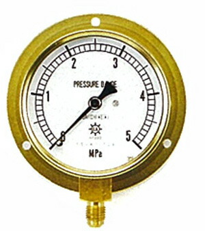 イチネンTASCO （タスコ） 3.5MPa1/4F75φゲージ TA148F-235 冷凍・空調工具