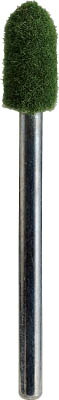 TRUSCO(トラスコ中山):TRUSCO フェルトミニホイール 砲弾型 Φ6 研磨用 緑色 (10個入) SF612H-B オレンジブック 1435426