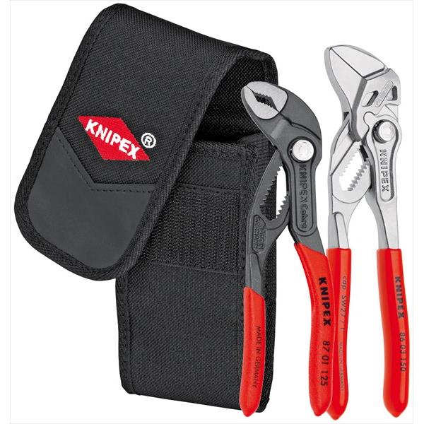 KNIPEX（クニペックス）: ミニコブラ + プライヤーレンチセット 002072V01 002072V01 コブラ プライヤーレンチ クニペックス 002072V01｜イチネンネット