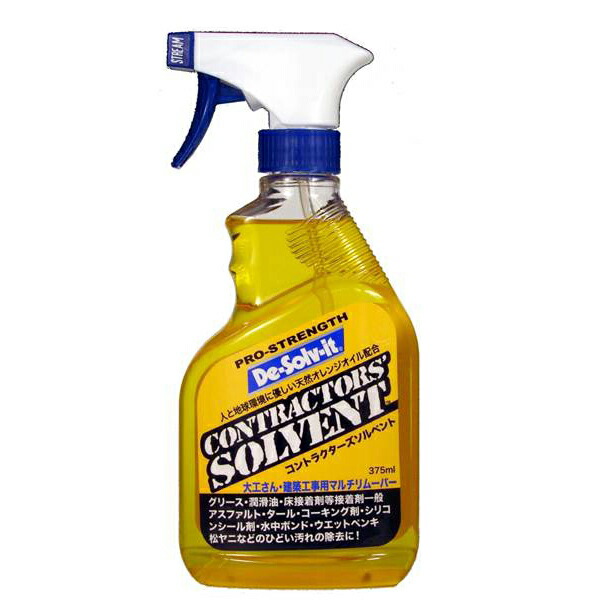 ドーイチ コントラクターズ・ソルベント 375ml （6本） 100228 コントラクターズ・ソルベント 375 接着 はがし ケミカル 74576100228 コントラクターズ･ソルベント ｜イチネンネット