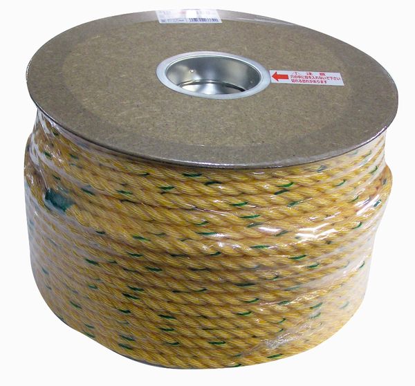 ユタカメイク KPロープドラム巻 12mm×100m RK-6