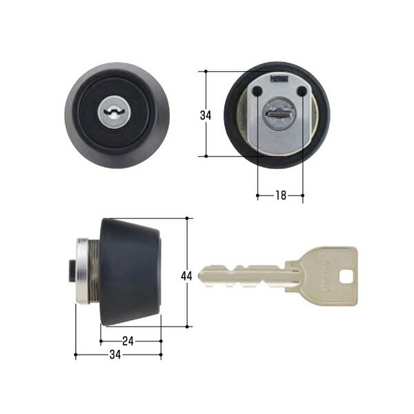 限 定 販 売 その他 ミズタニ Miwa取替用シリンダー Mcy 423 Dgb Gov Bf