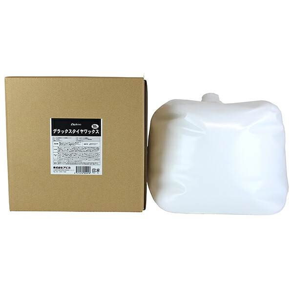 Apikaa(アピカ):デラックスタイヤワックス 18L J841【メーカー直送品】 ホイール クリーナー 洗浄 ワックス WAX J841|イチネンネット
