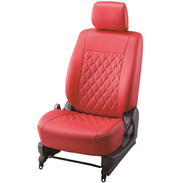 BELLEZZA(ベレッツァ):Wild Stitch ワイルドステッチ シートカバー (レッド×WH) H82W ekワゴン H92W オッティ BEWSMI754R1 BELLEZZA(ベレッツァ):Wild Stitch ワイルドステッチ シートカバー (レッド×WH) H82W ekワゴン H92W オッティ BEWSMI754R1