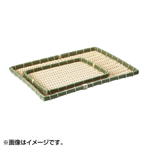 EBM 樹脂身竹角長かご（浅） 60号 4392680