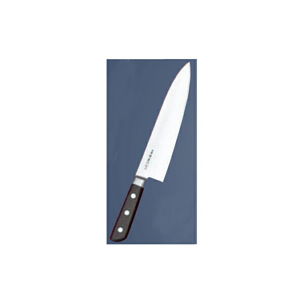 EBM 日本鋼・ツバ付 洋出刃 18cm 7926000