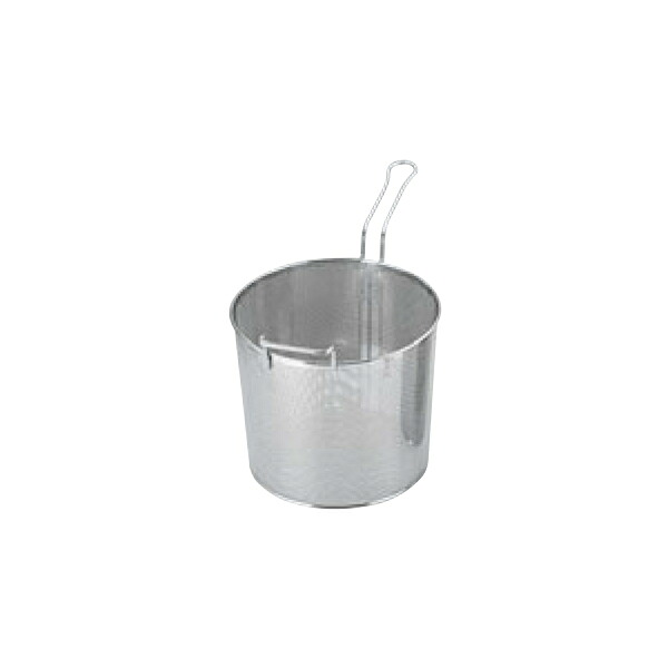 EBM:UK 18-8 パンチング ボイルバスケット 両手ハンドル 21cm 7305500｜イチネンネット