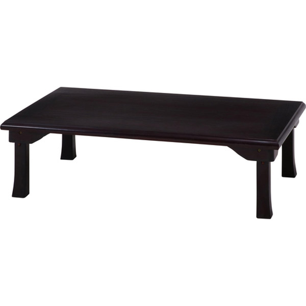 楽天市場】折脚和風座卓 TLM-12075 [fbc] 幅120×奥行75×高さ34cm