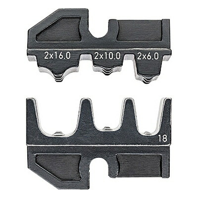 KNIPEX(クニペックス) 9749-18 圧着ダイス (9743-200用) 9749-18 クニペックス 圧着ペンチ |イチネンネット