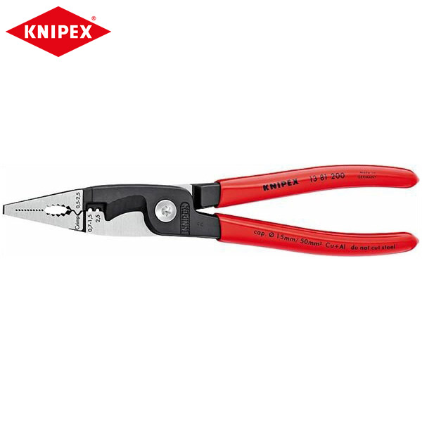 KNIPEX（クニペックス） 1382-200 エレクトロプライヤーコンフォート （SB） 1382-200