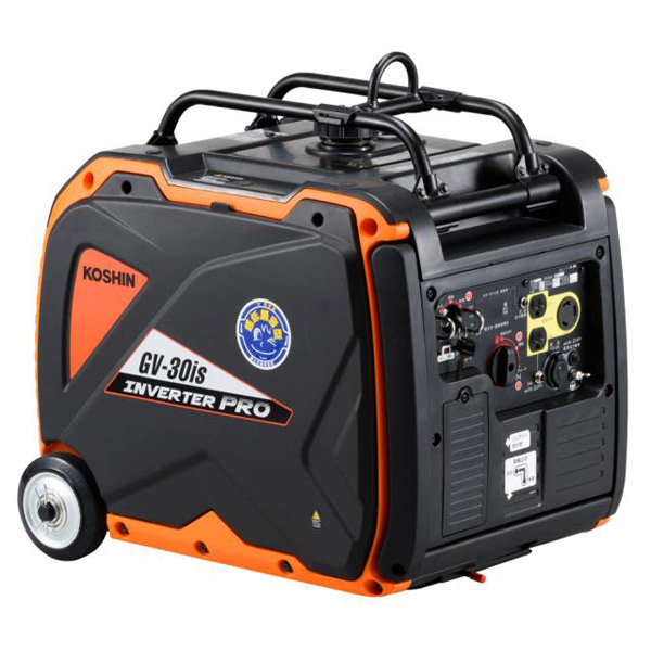 工進 インバーター発電機 3.0KVA セルスタート付き GV-30is