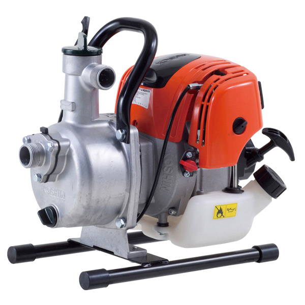 工進(KOSHIN):<工進認定店>エンジンポンプ ハイデルスポンプ 口径25ミリ ミニ4サイクル SEV-25F【メーカー直送品】 農業 散水 渇水 エンジン モーター ポンプ ハウス SEV-25F|イチネンネット