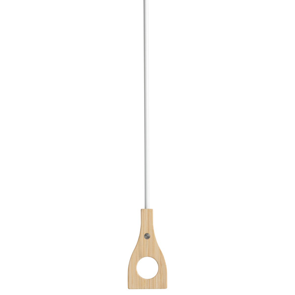 ナガエ 室内用物干金物 スポット式 （bamboo] ホワイト 52cm NS-IMAB01-52-WH 物干し竿 オシャレ ナガエ 部屋干し インテリア 白 黒 NS-IMAB01-52-WH コンパクト 吊り下げ 吊り 天井 室内物干し 室内