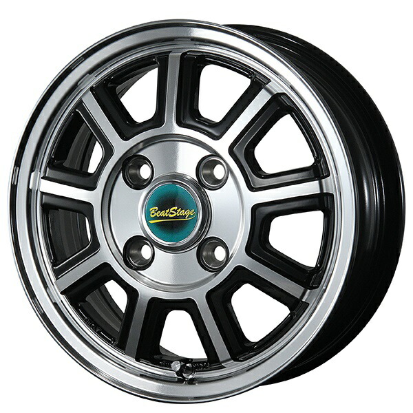 楽天市場】アルミホイール 4本セット 12インチ 軽トラック ブレスト