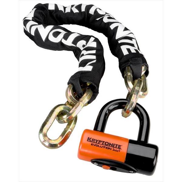 KRYPTONITE（クリプトナイト）:NewYork チェーン&EV4ディスクロック 999515 クリプトナイト ロック 鍵 チェーン ディスク チェーン＆EV4ディスクロック 999515