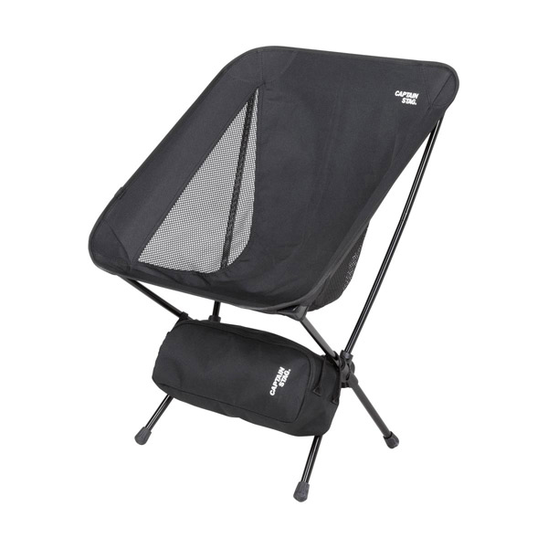 キャプテンスタッグ　トレッカーザライトチェア（ブラック） icn-plm-00000073.jpg