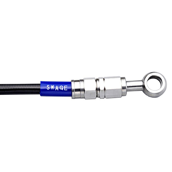 SWAGE-LINE（スウェッジライン）:SwageLine フロントホースキット ZX-9R C 98-99 STFB693 バイク オートバイ ブレーキ｜イチネンネット