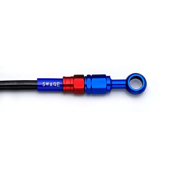 SWAGE-LINE（スウェッジライン）:SwageLine フロントホースキット XR250 95-02 SAFB069 バイク オートバイ ブレーキ