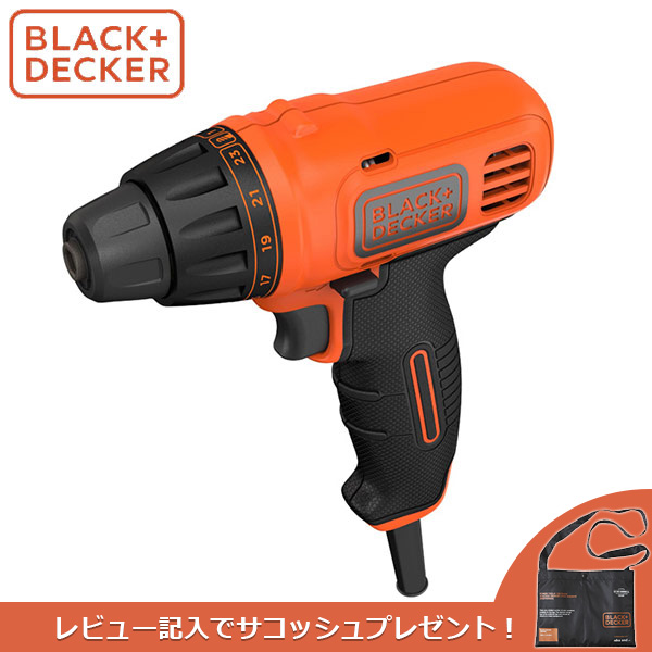 ブラックアンドデッカー クイックコネクトドリルドライバー KR151JP