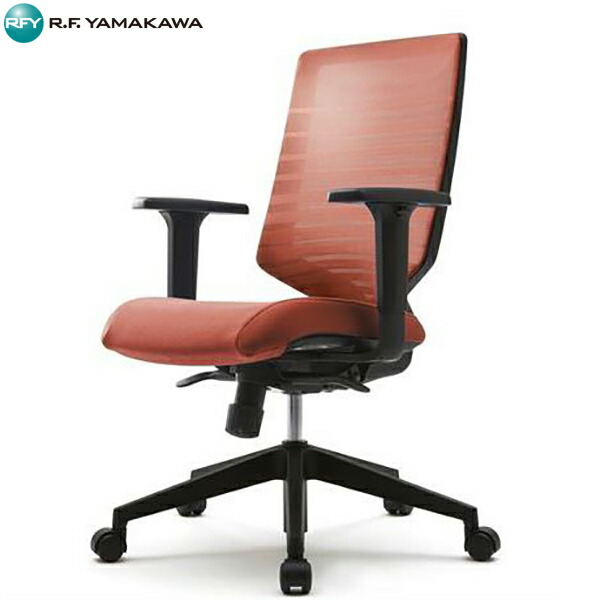 【法人限定】【車両制限】【車上渡し】【地域制限有】【メーカー直送】FURSYS T30チェア 可動肘 オレンジ FHTN302RF014 オフィス チェア 肘付き 事務 椅子