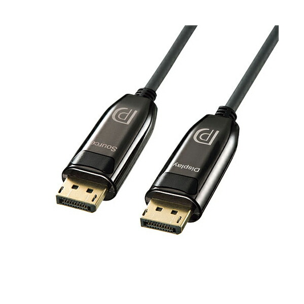 サンワサプライ DIsplayPort光ファイバケーブル15m KC-DPFB150