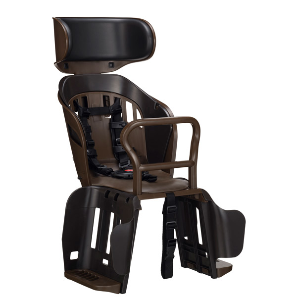 OGK（オージーケー） 自転車用リヤチャイルドシート POPOLAmore ブラウン RBC-019DX2 子供 送迎 安心 ｜イチネンネット 8,352円