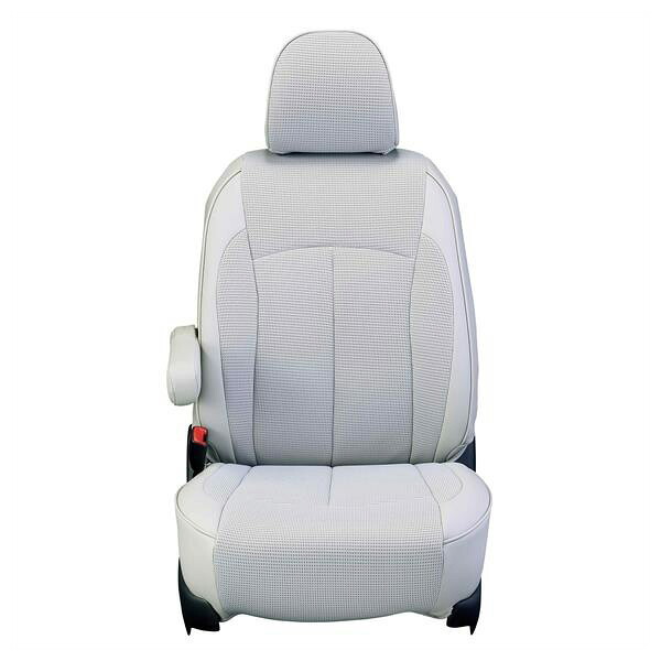 Clazzio（クラッツィオ）:シートカバー（エアー）（ライトグレー） トヨタ エスティマ 8人 中期/後期 TCR10W/20W ET-0213
