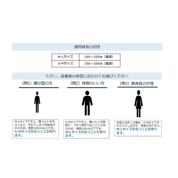 イノフィス:マッスルスーツ Every タイトフィットS-M 補助 腰 介護