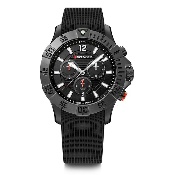 WENGER（ウェンガー）:Wenger SC Black silicone #01.0643.120｜イチネンネット