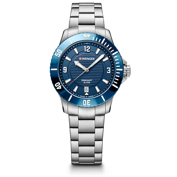 WENGER（ウェンガー）:Wenger SS SS bracelet BL #01.0621.111｜イチネンネット